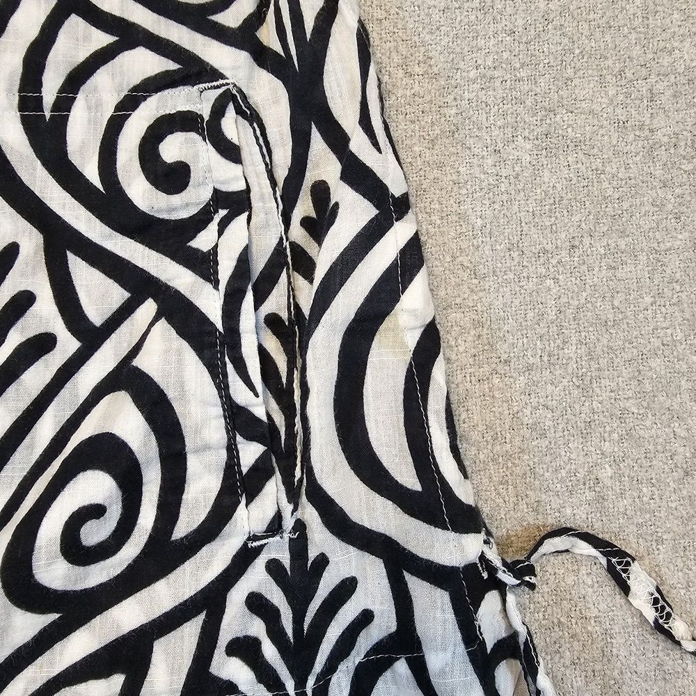 Title Nine Long Tunic Swim Cover Up Lightweight Active Luxury Boho Cotton L‎ - Picture 3 of 16